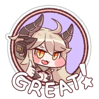 Telegram sticker 👍 라스트 오리진 만화 극장콘