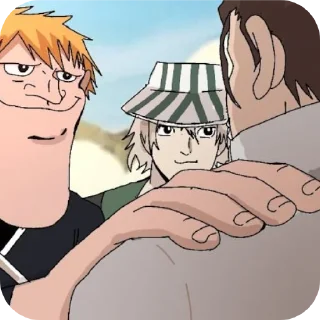 Telegram sticker 👄 bleach