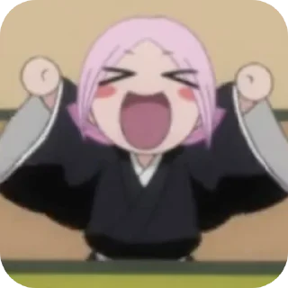 Telegram sticker 👄 bleach