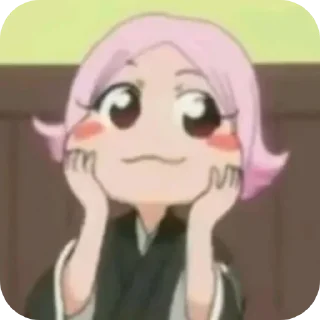 Telegram sticker 👄 bleach