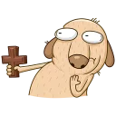 Telegram sticker ⚰ Diggy @TgEmojis