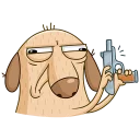 Telegram sticker 🔫 Diggy @TgEmojis