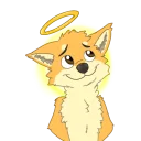 Telegram sticker 😇 Fluffy Dave