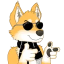 Sticker 😎 Fluffy Dave