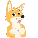 Telegram sticker 😛 Fluffy Dave