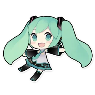 Sticker ✨ Hatsune miku [@Otakuzdream]