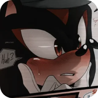 Telegram sticker 😳 Shadow vibes :: @fStikBot
