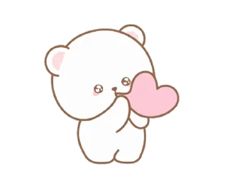 Video sticker 🍥 🍮  ⪨   ·— мишка !  @cute_stickers_emoji