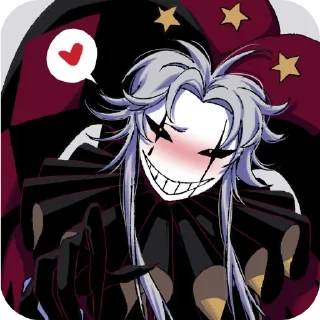 Telegram sticker ❤ Пьеро!