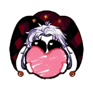 Telegram sticker ❤ Пьеро!