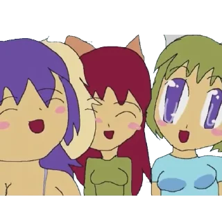Video sticker 😄 Nyan ~ Neko Sugar Girls