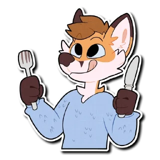 Telegram sticker 🍽 Step