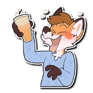Telegram sticker 🍺 Step