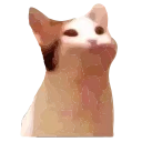 Sticker 🙃 popping_cat_animated