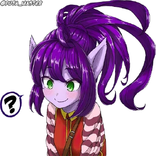 Telegram sticker ❓ Yordle Supremacy @futa_master