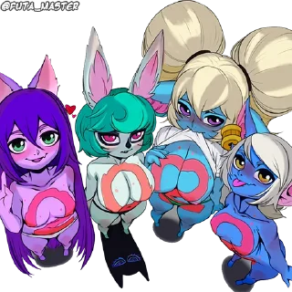 Telegram sticker 🫣 Yordle Supremacy @futa_master