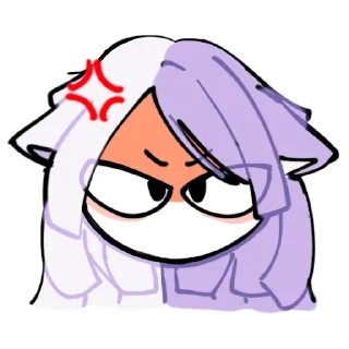 Telegram sticker 💜 Котик Сигма