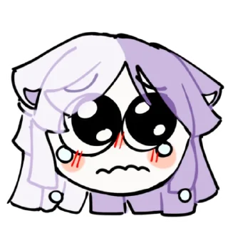 Telegram sticker 💜 Котик Сигма