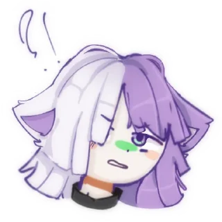 Video sticker 💜 Котик Сигма