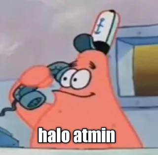Sticker ☎️ Patrick 2