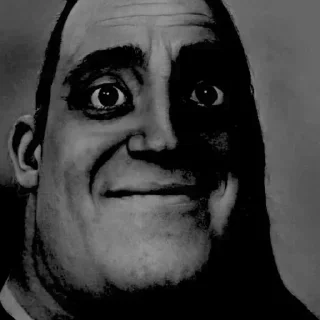 Телеграм стикер 😐 Sr Incrível | @CentralStickers