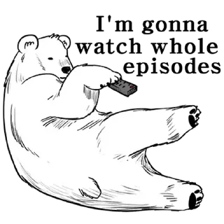 Video sticker 😊 Polar bear and Christmas (Merry Christmas 聖誕節快樂) @kal_pc