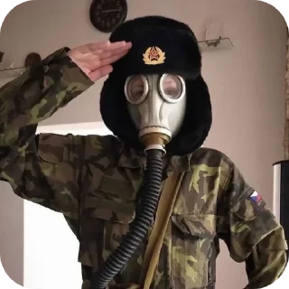 Telegram sticker 🫡 Сталкер
