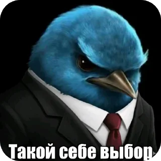 Telegram sticker 🐦 Гнездо Тиктока. by : @CamillusG