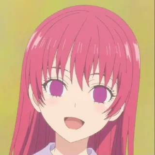 Телеграм стикер 😨 Kanojo mo Kanojo @StickersofAnime