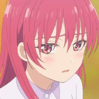 Телеграм стикер 🥰 Kanojo mo Kanojo @StickersofAnime