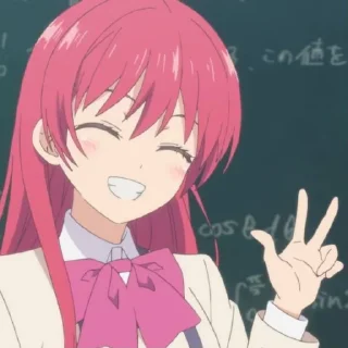 Sticker 😁 Kanojo mo Kanojo @StickersofAnime