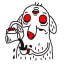 Telegram sticker ☕️ КАВЕРСТИК