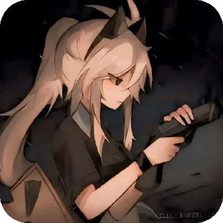 Telegram sticker ✋ Katie~