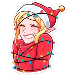 Telegram sticker 😅 Рей и Эвер @stickersvvk