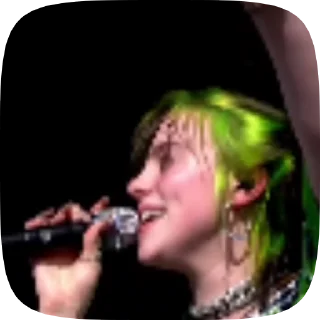 Video sticker 🌟 Billie Eilish by @french0kiss :: @fStikBot
