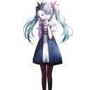 Sticker 😢 Hatsune Miku @Nekosticker