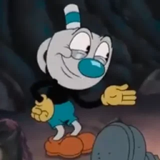 Telegram sticker 🌟 [🌀 ] — Mugman. @MisterJason :: @fStikBot