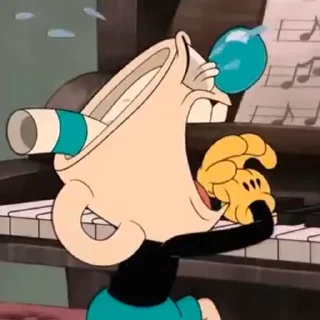 Telegram sticker 🌟 [🌀 ] — Mugman. @MisterJason :: @fStikBot