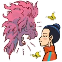 Telegram sticker 😇 Modern Buddha