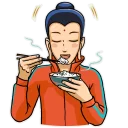 Telegram sticker 🍚 Modern Buddha