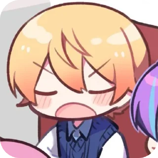 Telegram sticker 👄 MY STAR - TSUKASA! (｢• ω •)｢ 🌟🍓 ~ @smouuchi