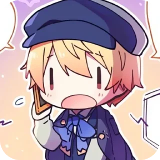 Telegram sticker 👄 MY STAR - TSUKASA! (｢• ω •)｢ 🌟🍓 ~ @smouuchi