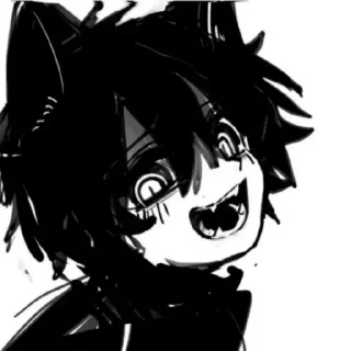 Video sticker 😄 Demon cat @fleksmii