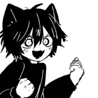 Video sticker 😏 Demon cat @fleksmii