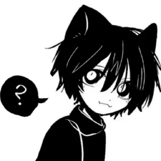 Video sticker 🧐 Demon cat @fleksmii