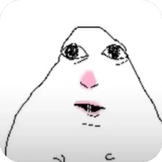 Telegram sticker 🫥 Хомячки