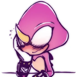 Telegram sticker 😳 Espio the chameleon ᘛ⁐̤ᕐᐷ :: @fStikBot