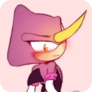 Video sticker 😳 Espio the chameleon ᘛ⁐̤ᕐᐷ :: @fStikBot