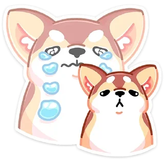 Telegram sticker 🐕 Батончик от @tgstikks