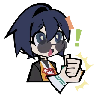 Telegram sticker 0️⃣ Official Zenless Zone Zero // @Anime_Sticker_noob